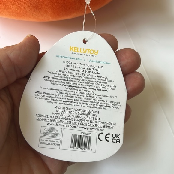 Squishmallow Halloween Ernest Monster Halloween Plush 8” NWT - Picture 5 of 8